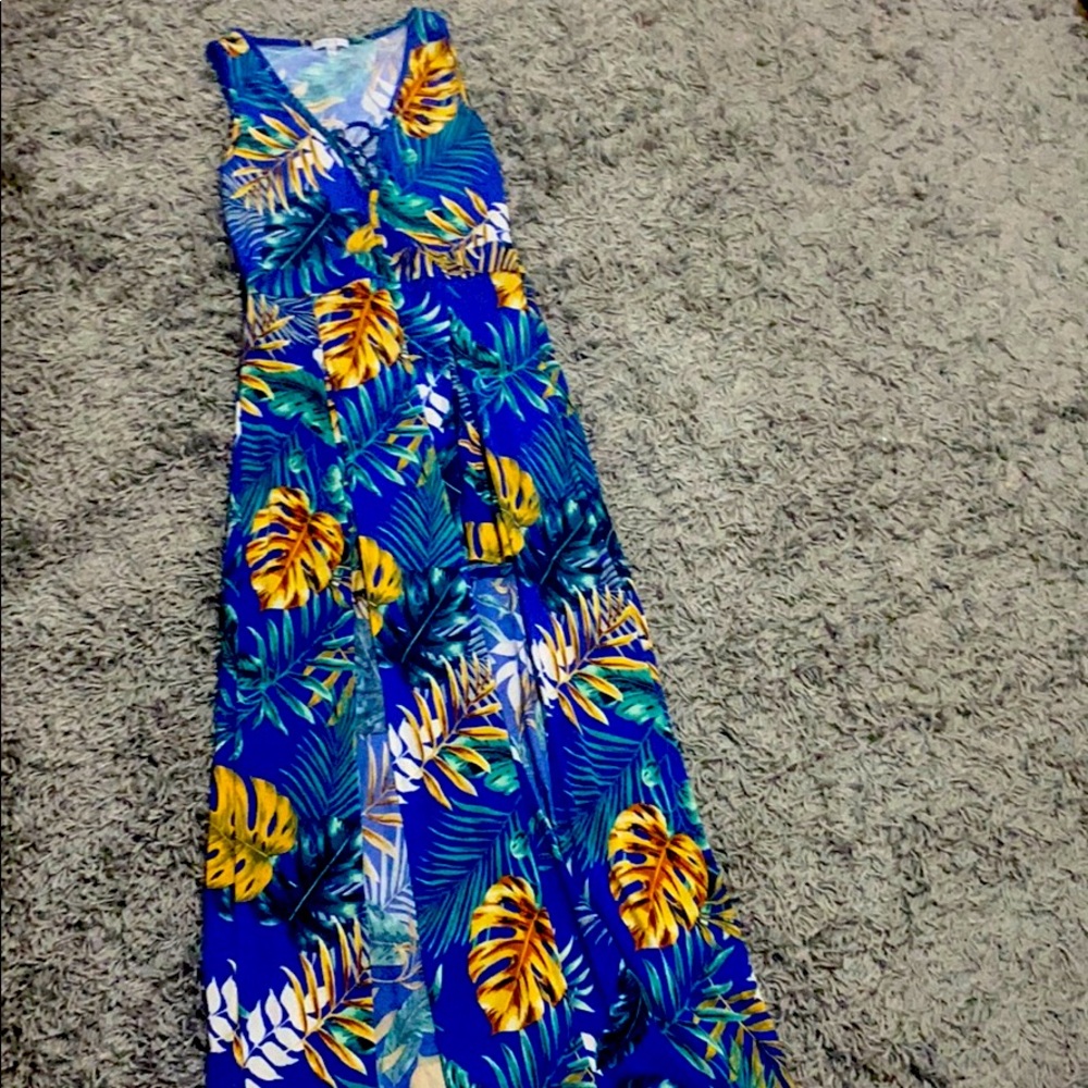 Iris Floral Dress